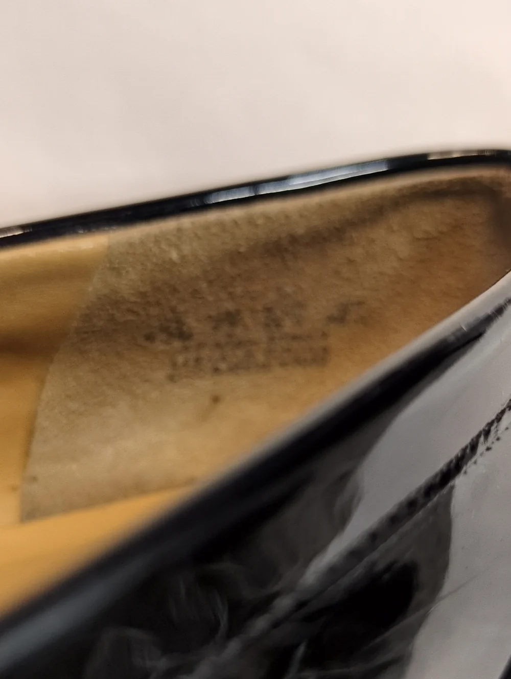 Franco Sarto Carolynn Tassel Loafer Black Faux Patent, Size 10